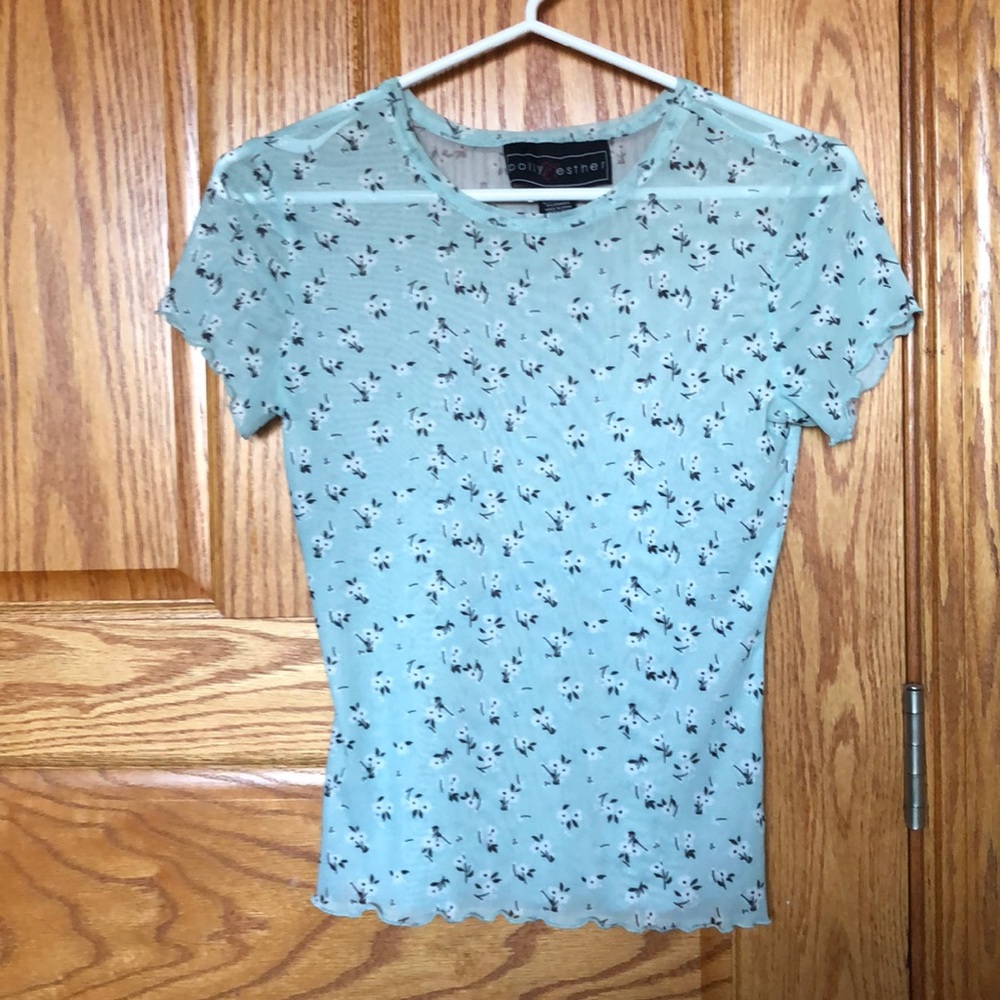 Polly Esther Mesh Top